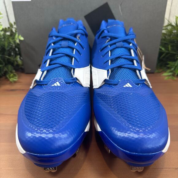 Adidas Men's Icon 8 Metal Baseball Cleats Sneakers Size 12.5 - Picture 5 of 11